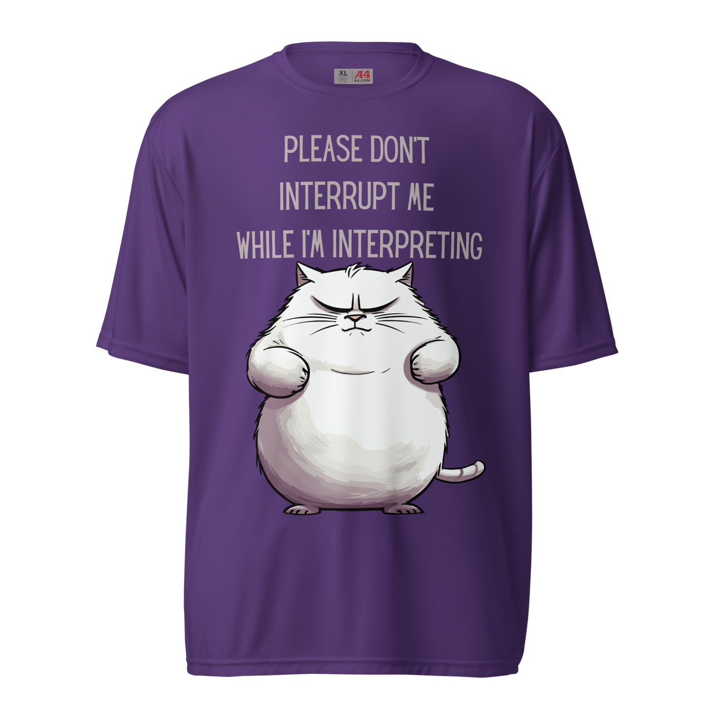 Interrupting Interpreter Unisex Performance T-Shirt