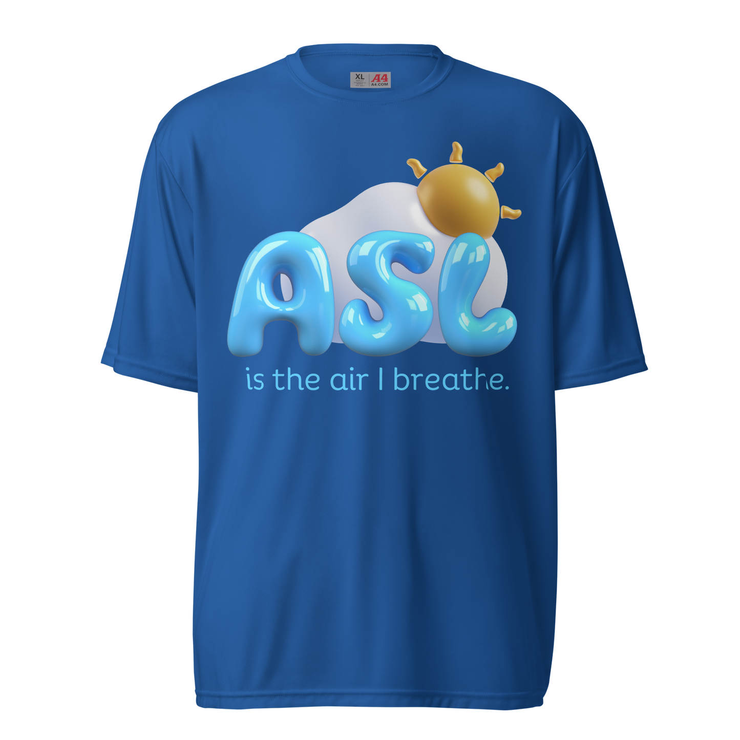 The Air I Breath Unisex Performance T-Shirt