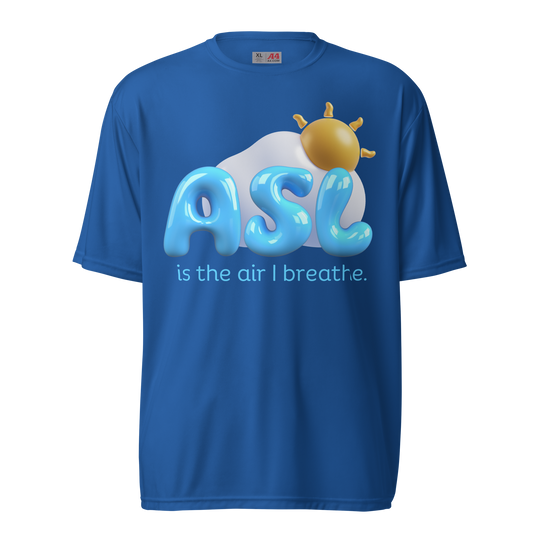 The Air I Breath Unisex Performance T-Shirt