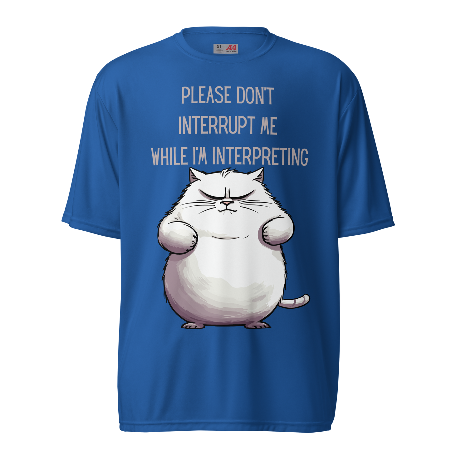 Interrupting Interpreter Unisex Performance T-Shirt