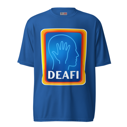 Deafi Unisex Performance T-Shirt