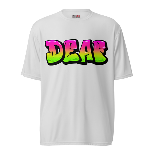 Deafinitely Unisex Performance T-Shirt