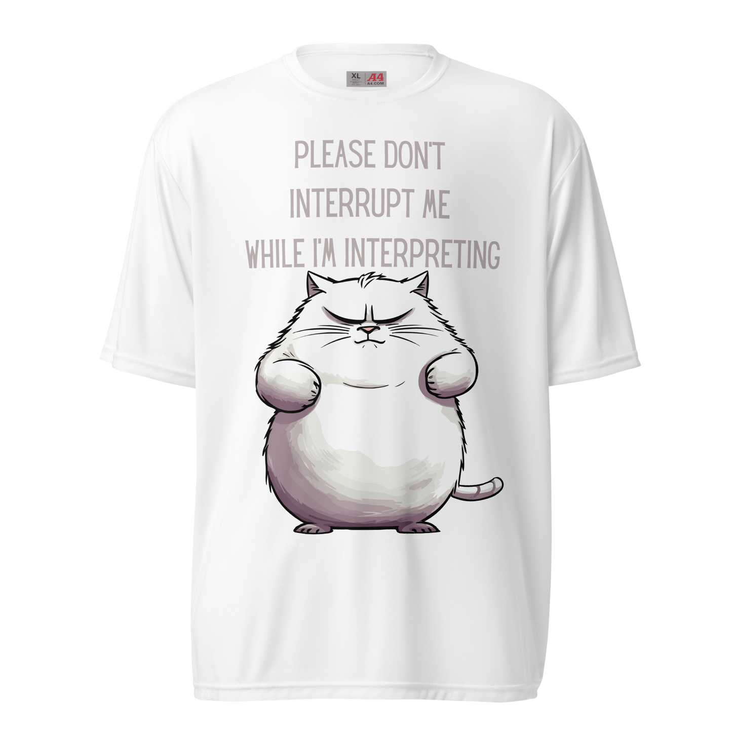 Interrupting Interpreter Unisex Performance T-Shirt