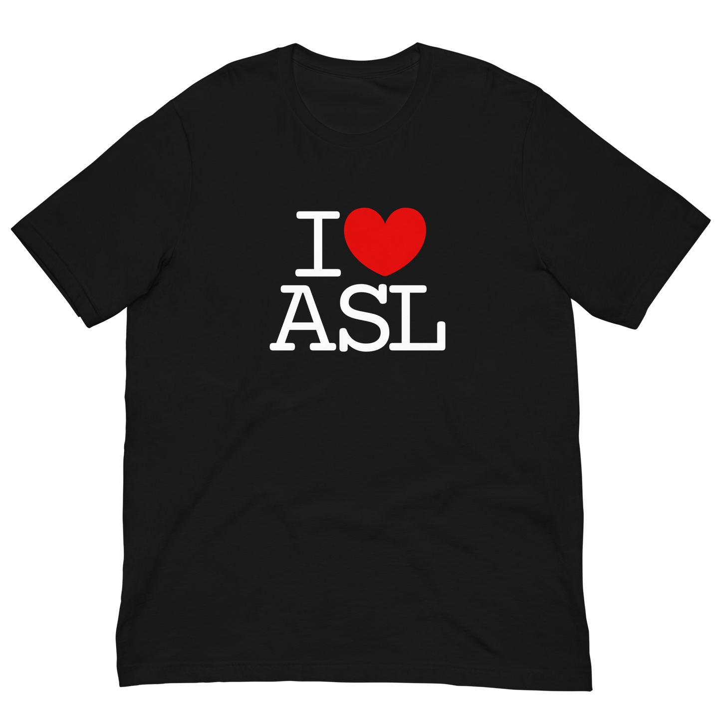 I Heart ASL Unisex T-Shirt