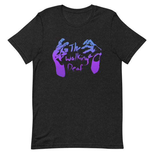 Walking Deaf Blue/Purple Unisex T-shirt
