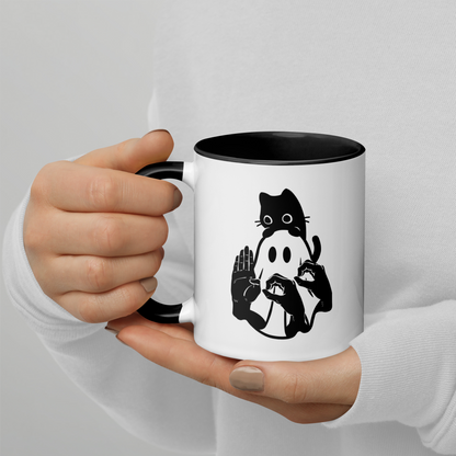 Boo! Mug With Color Inside