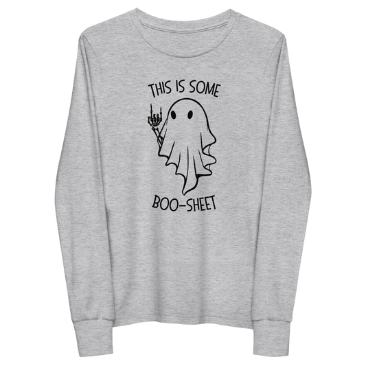 This Is Some Boo-Sheet Youth Long Sleeve Tee