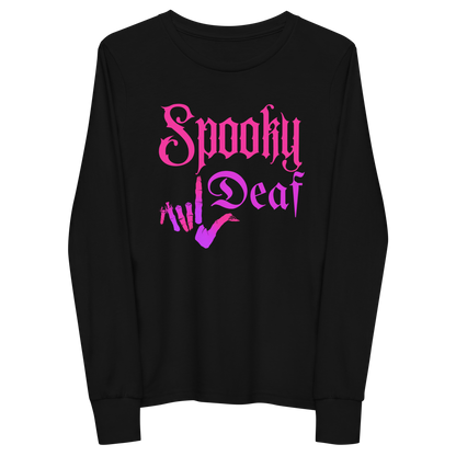 Spooky Deaf Youth Long Sleeve Tee