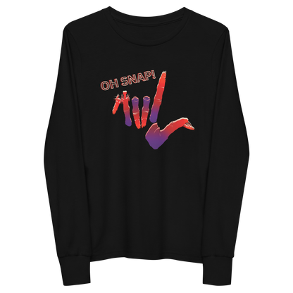 Oh Snap! Youth Long Sleeve Tee