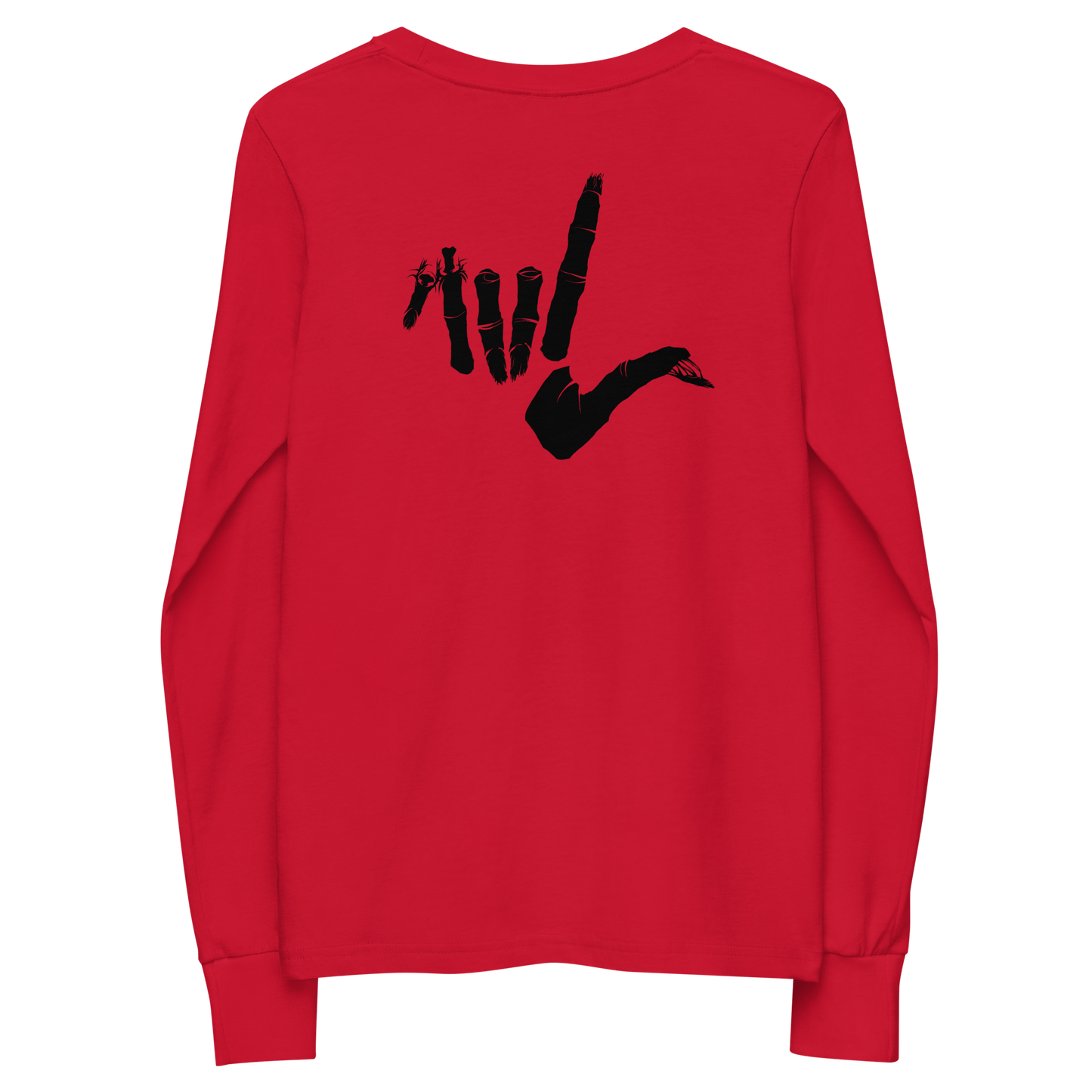 Zombie Hands Youth Long Sleeve Tee