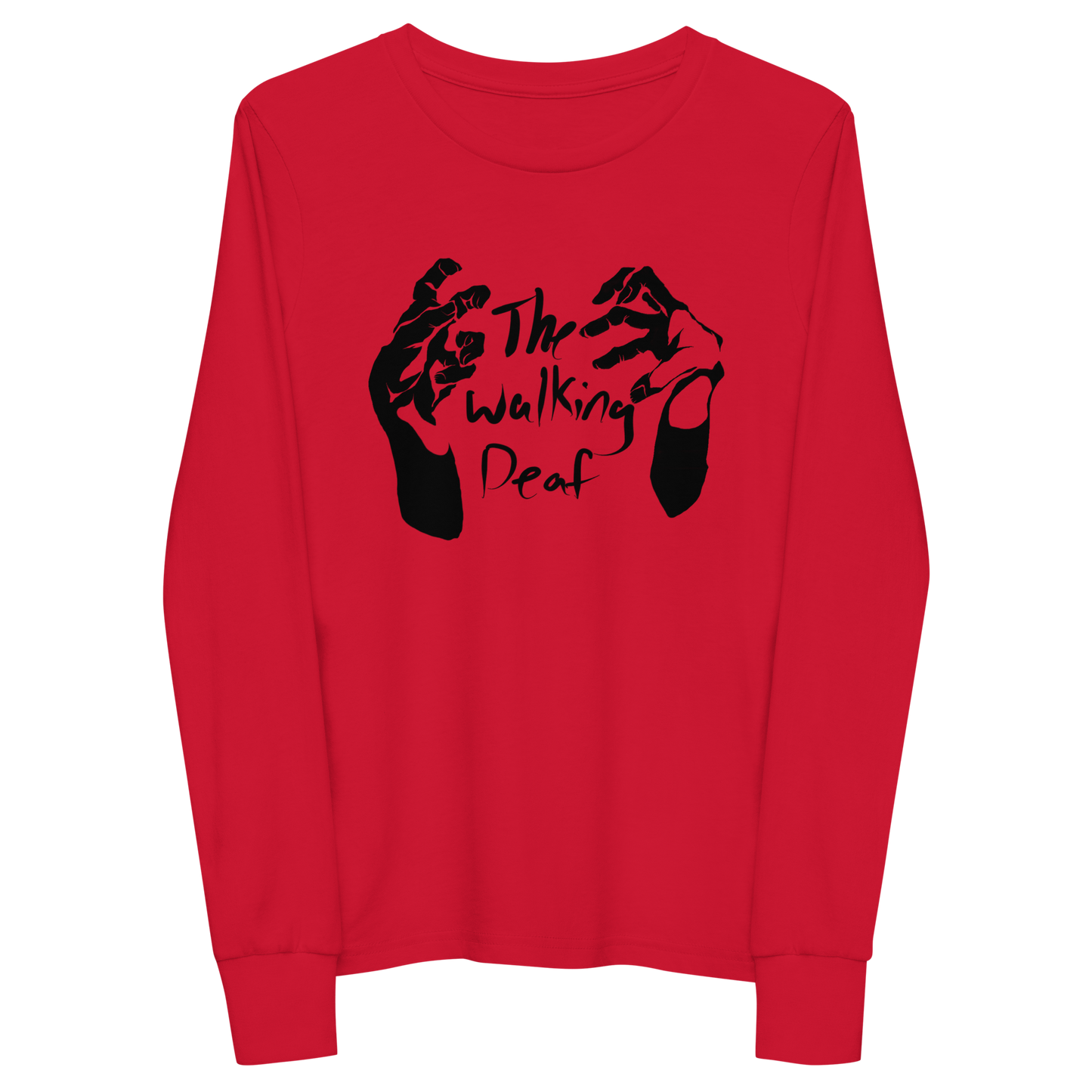 Zombie Hands Youth Long Sleeve Tee