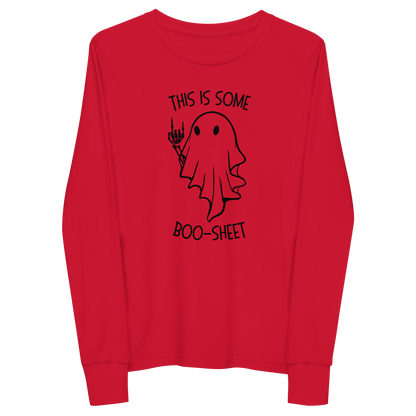 This Is Some Boo-Sheet Youth Long Sleeve Tee