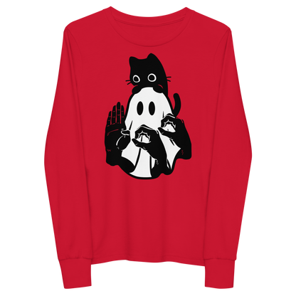 Boo! Youth Long Sleeve Tee