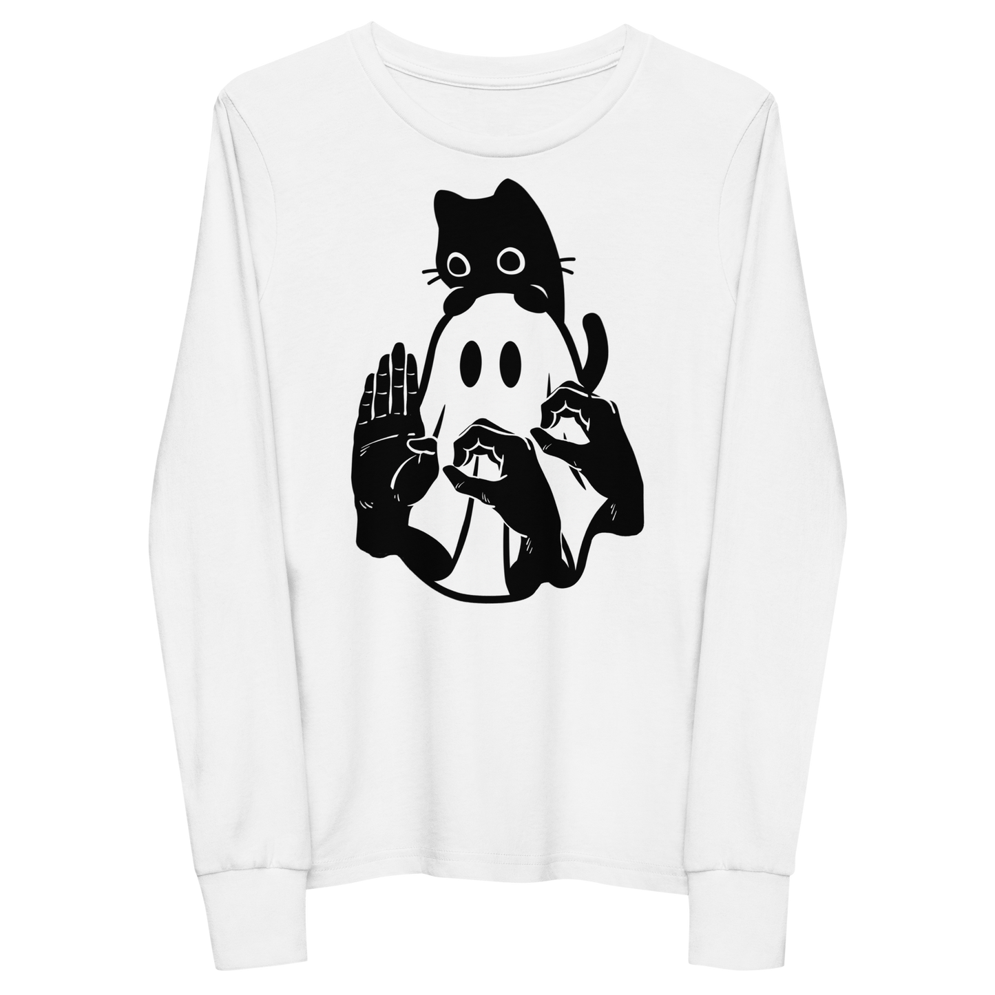 Boo! Youth Long Sleeve Tee